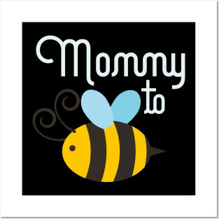 Mama Bee  Pregnancy Announcement Shirt Posters and Art